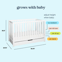 DaVinci Colby 4-in-1 Convertible Crib with Trundle Drawer