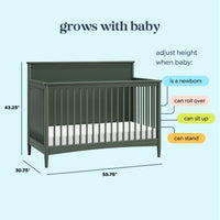 DaVinci Frem 4-in-1 Convertible Crib