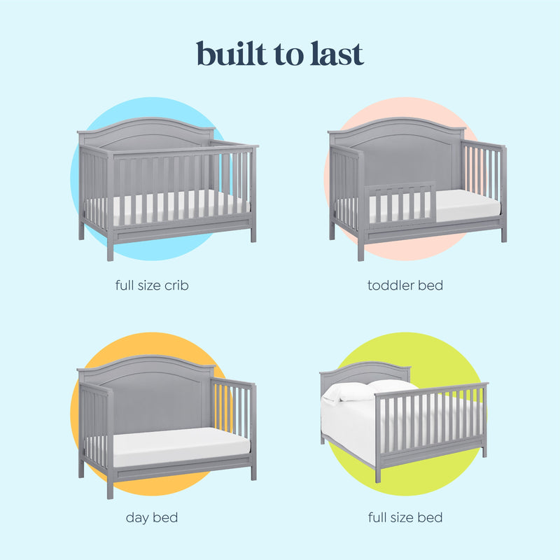 DaVinci Charlie 4-in-1 Convertible Crib