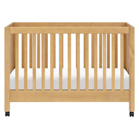 Babyletto Maki Portable Folding Crib with Toddler Bed Conversion Kit
