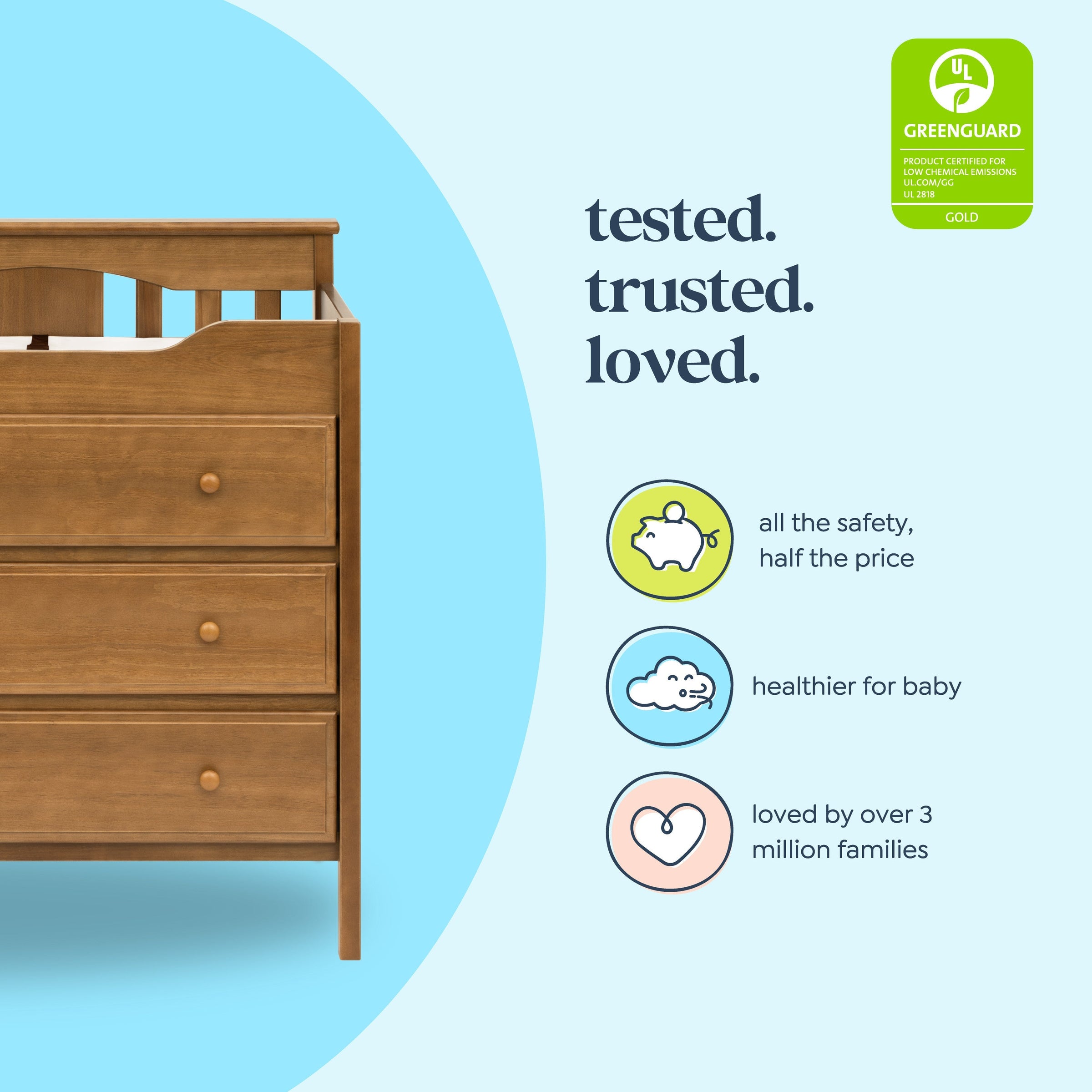 DaVinci Jayden 3-Drawer Changer Dresser