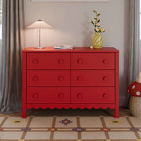 DaVinci Sammy Scallop 6-Drawer Dresser