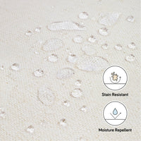 Babyletto Tuba Gliding Ottoman in Eco-Performance Fabric | Water Repellent & Stain Resistant
