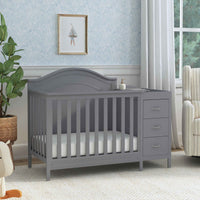 DaVinci Charlie 4-in-1 Convertible Mini Crib & Changer