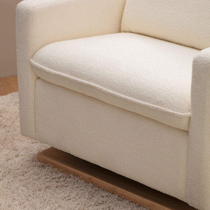 Babyletto Cali Pillowback Chair and a Half Glider in Fleece