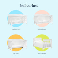 DaVinci Kalani 4-in-1 Crib and Changer Combo