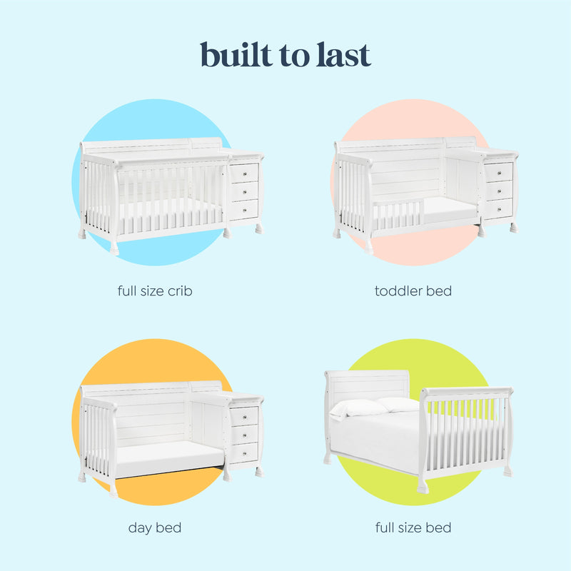 DaVinci Kalani 4-in-1 Crib and Changer Combo