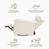 Monogram by Namesake Willa Plus Power Glider Recliner w/ Power Headrest