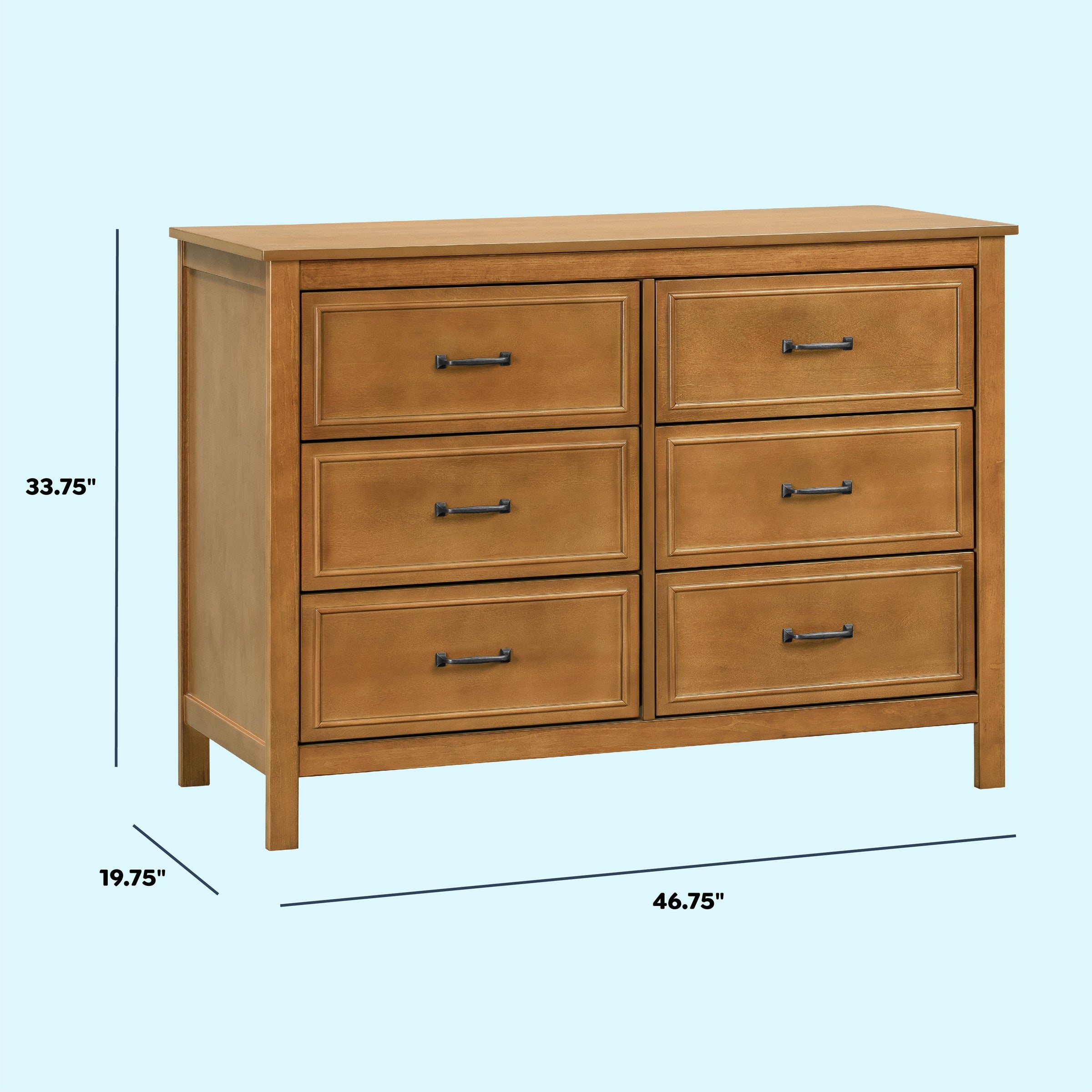 DaVinci Charlie 6-Drawer Double Dresser