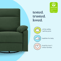 DaVinci Suzy Recliner and Swivel Glider