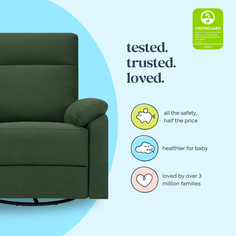 DaVinci Suzy Recliner and Swivel Glider