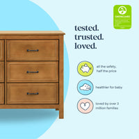 DaVinci Charlie 6-Drawer Double Dresser