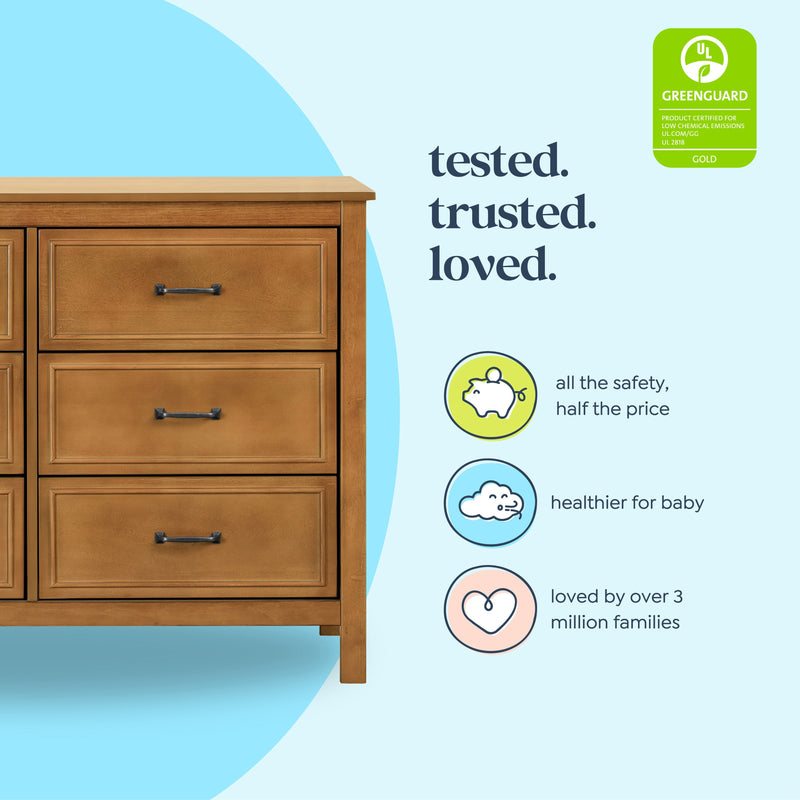DaVinci Charlie 6-Drawer Double Dresser
