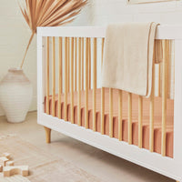 Babyletto Lolly 3-in-1 Convertible Crib with Toddler Bed Conversion Kit