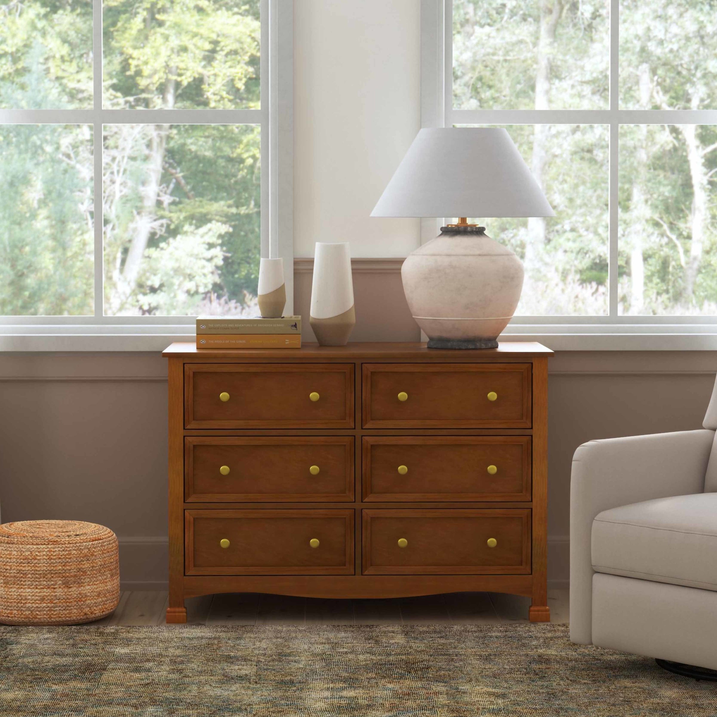 DaVinci Kalani 6-Drawer Double Wide Dresser