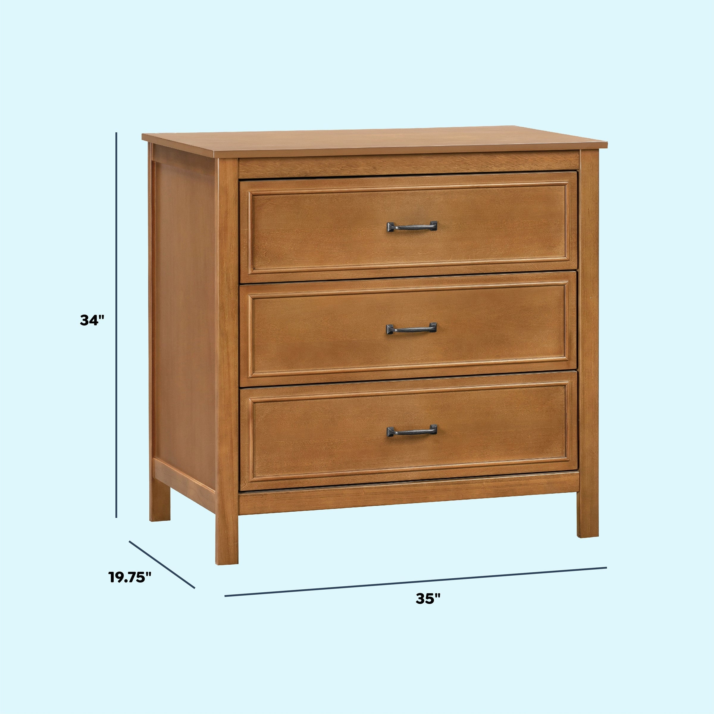 DaVinci Charlie 3-Drawer Dresser
