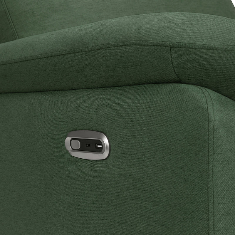 DaVinci Suzy Electronic Recliner and Swivel Glider | USB Charging Port