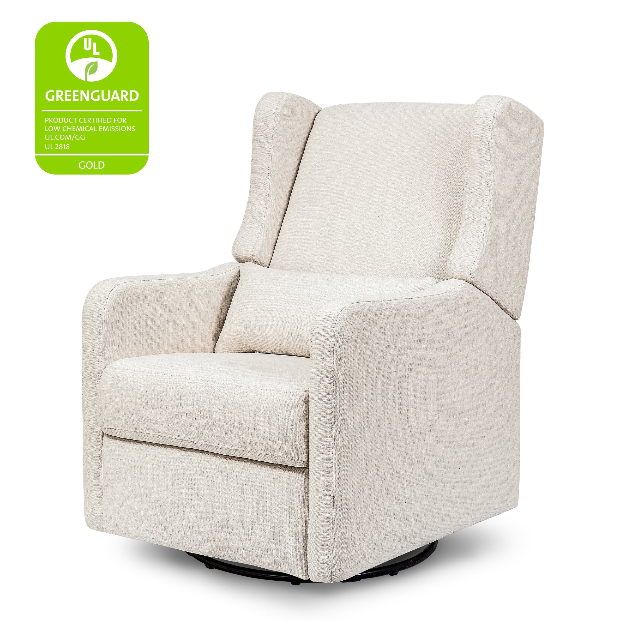 DaVinci Arlo Recliner and Swivel Glider | Water Repellent & Stain Resistant Fabric