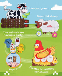 JoyCat 15-in-1 Farm Animals Montessori Busy Book