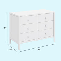 DaVinci Birdie 6-Drawer Dresser
