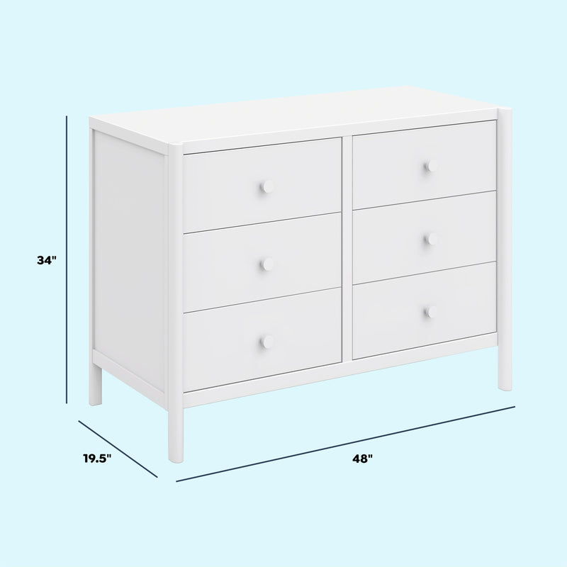 DaVinci Birdie 6-Drawer Dresser