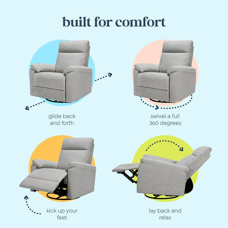 DaVinci Suzy Recliner and Swivel Glider