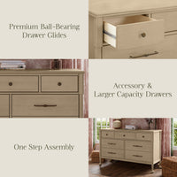Namesake Alouette 7-Drawer Wide Dresser (56”)