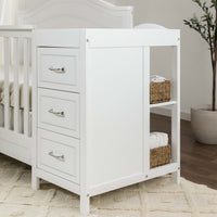 DaVinci Charlie 4-in-1 Convertible Crib and Changer Combo