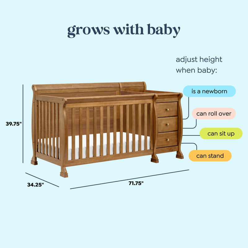DaVinci Kalani 4-in-1 Crib and Changer Combo