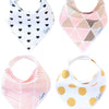 Copper Pearl Baby Bandana Bibs | Blush