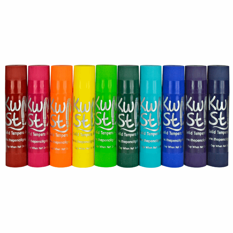 The Pencil Grip Kwik Stix Paint Sticks, Set of 10 Jewel Tones