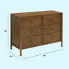 DaVinci Birdie 6-Drawer Dresser