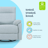 DaVinci Suzy Electronic Recliner and Swivel Glider | USB Charging Port