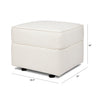 Namesake Willa-Alden Gliding Ottoman