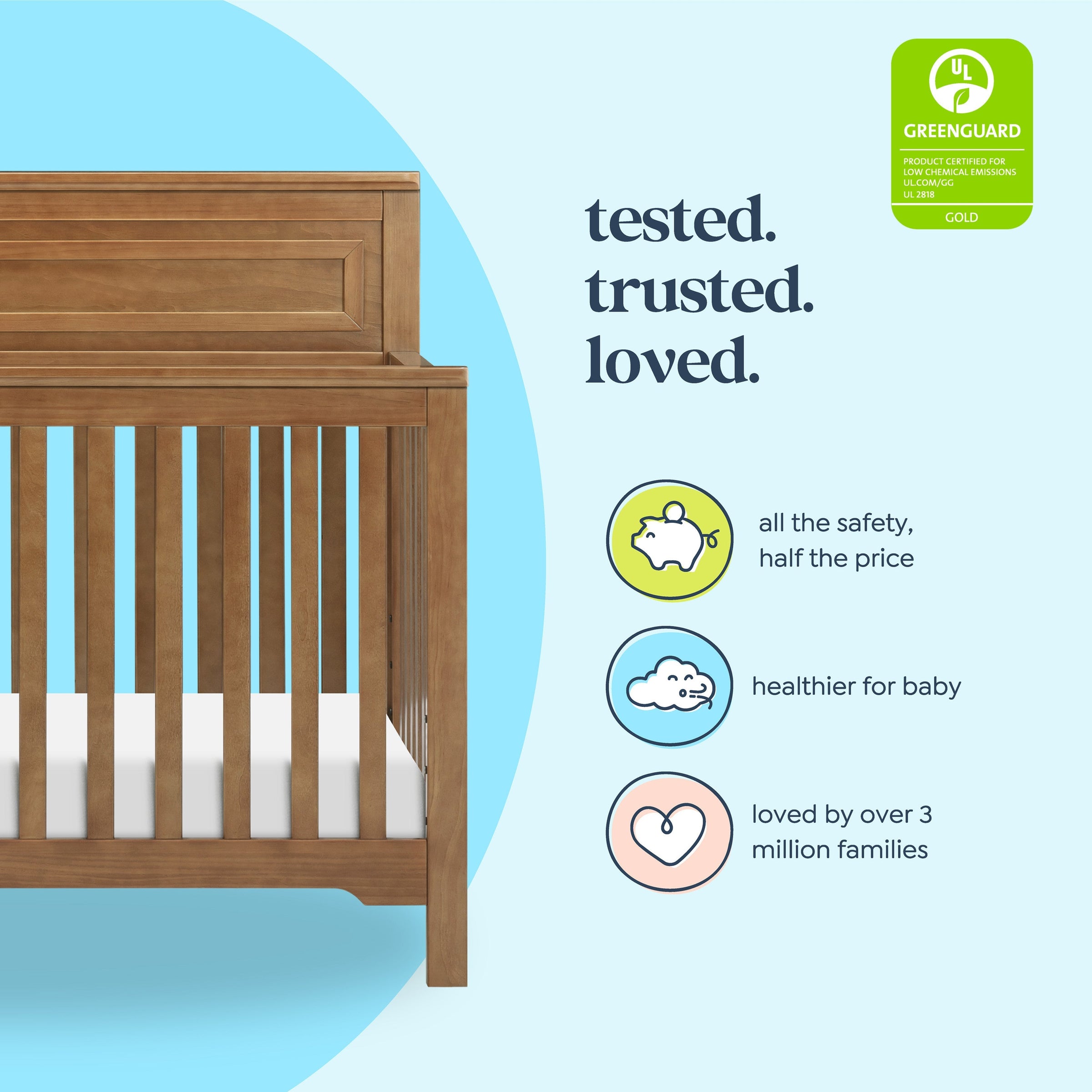 DaVinci Autumn 4-in-1 Convertible Crib