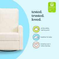 DaVinci Lucas Pillowback Swivel Recliner