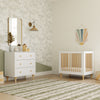 Babyletto Lolly 4-in-1 Convertible Mini Crib with Toddler Bed Conversion Kit