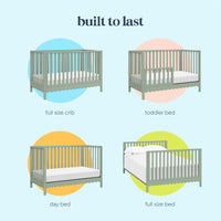 DaVinci Sammy Scallop 4-in-1  Convertible Crib