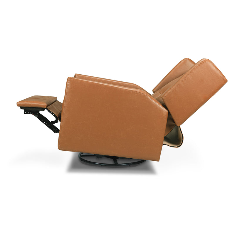 DaVinci Maddox Recliner and Swivel Glider in Vegan Leather
