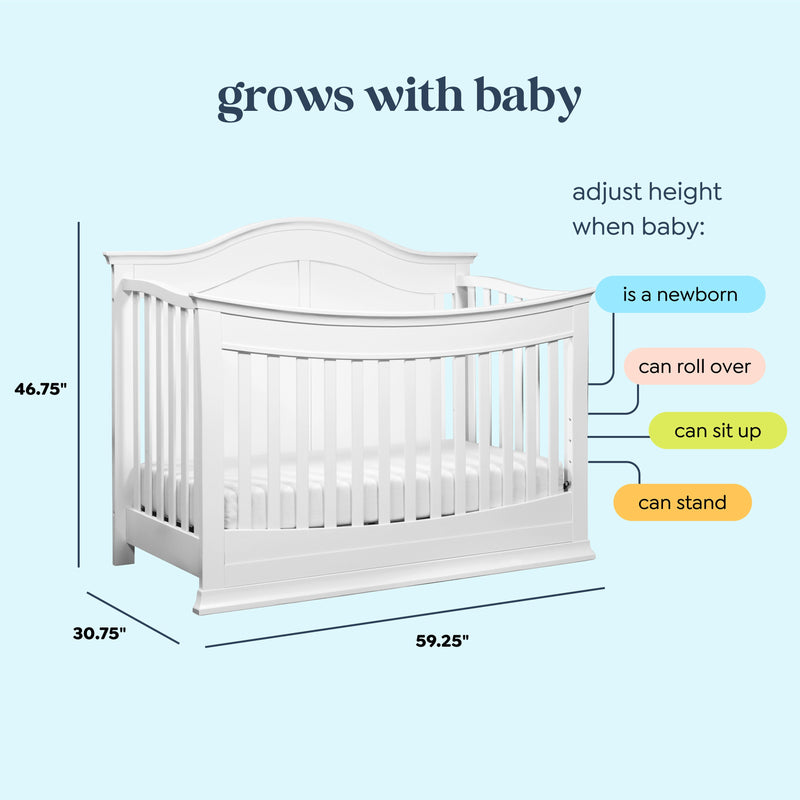 DaVinci Meadow 4-in-1 Convertible Crib