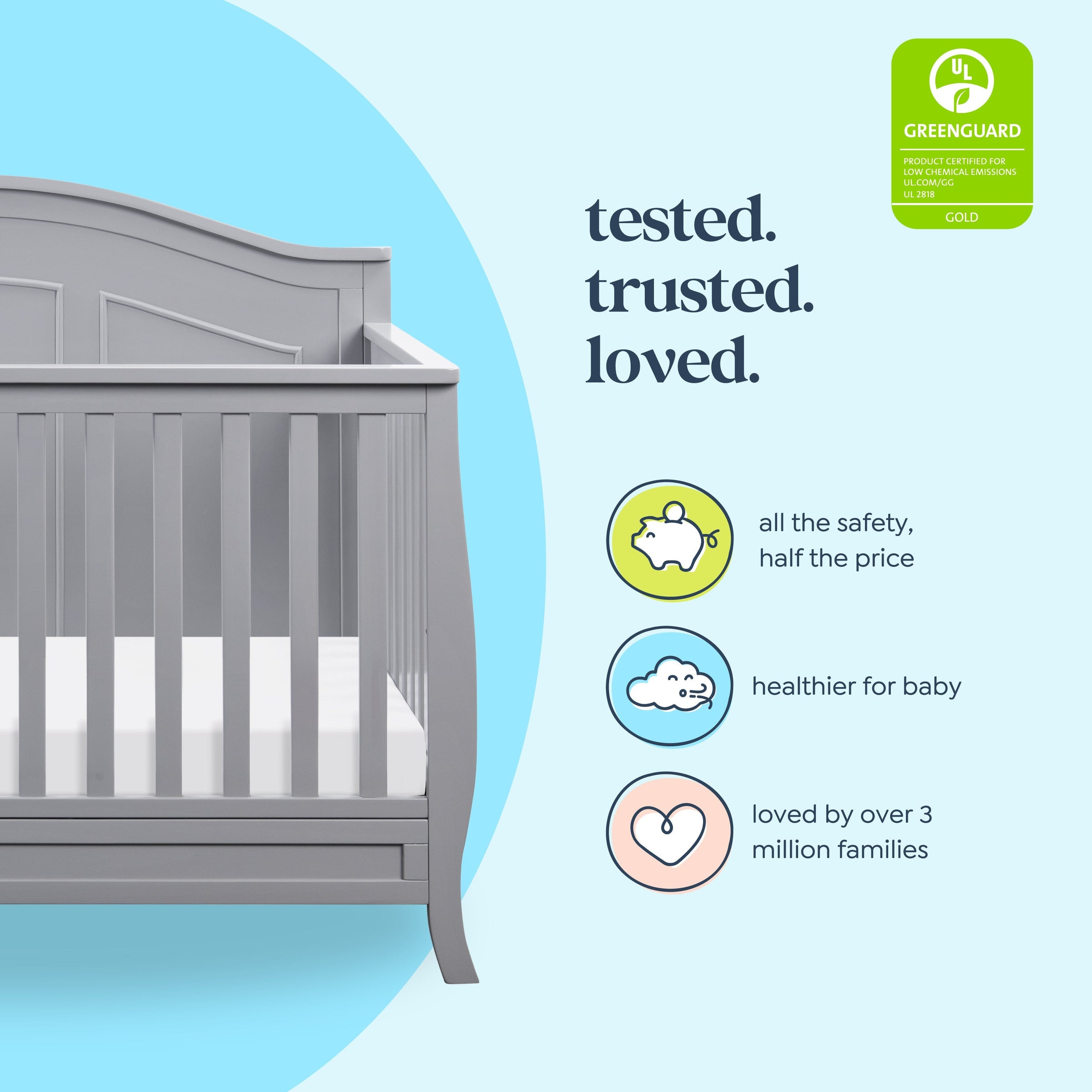 DaVinci Emmett 4-in-1 Convertible Crib