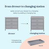 DaVinci Charlie 3-Drawer Dresser