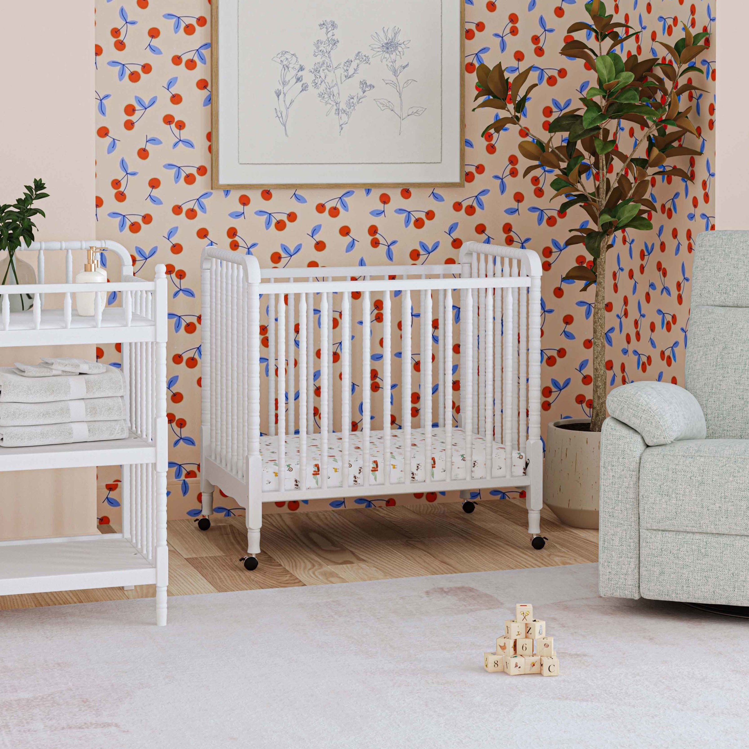 DaVinci Jenny Lind 3-in-1 Convertible Mini Crib