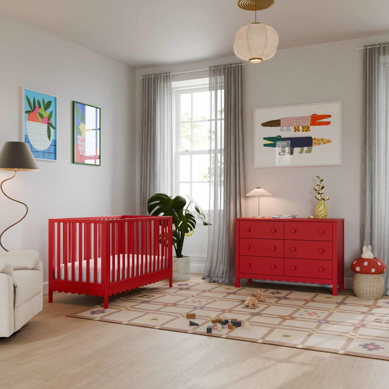 DaVinci Sammy Scallop 4-in-1  Convertible Crib