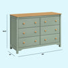 DaVinci Shea 6-Drawer Dresser