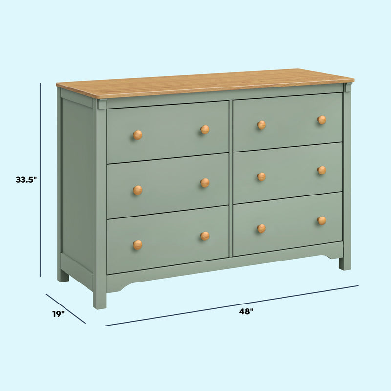 DaVinci Shea 6-Drawer Dresser