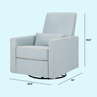 DaVinci Piper Recliner and Swivel Glider
