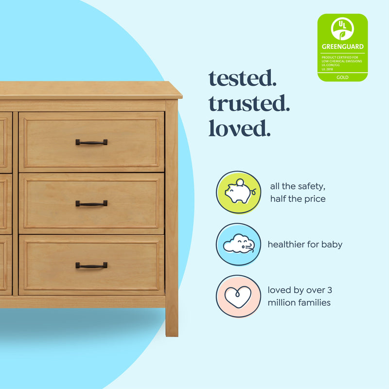 DaVinci Charlie 6-Drawer Double Dresser