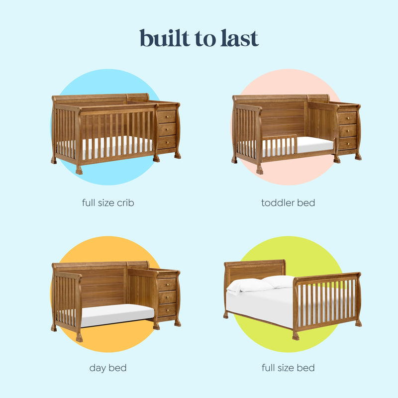 DaVinci Kalani 4-in-1 Crib and Changer Combo