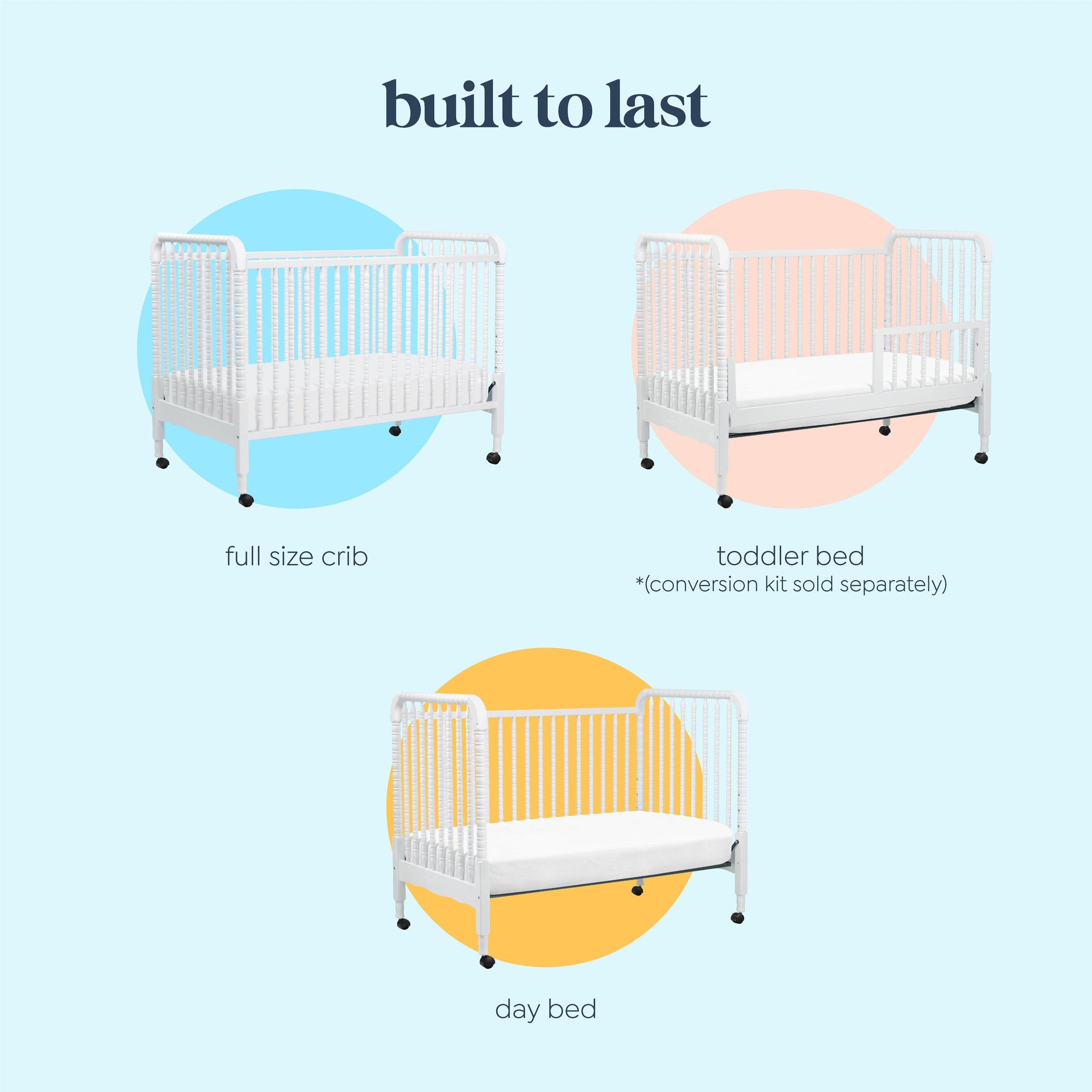 DaVinci Jenny Lind 3-in-1 Convertible Crib